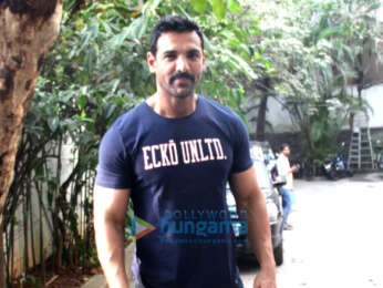 John Abraham celebrates birthday with fans