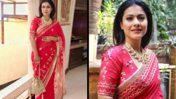 Kajol Devgan keeps it chic this wedding season with a Rs. 47,175 saree!