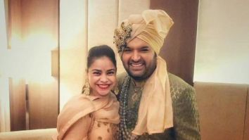 Kapil Sharma’s on screen wife Sumona Chakravarty poses with him at his real wedding