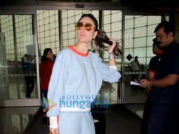 Kareena Kapoor Khan, Dia Mirza and Kartik Aaryan snapped at the airport