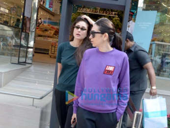 Kareena Kapoor Khan, Karisma Kapoor and Taimur Ali Khan snapped in Bandra