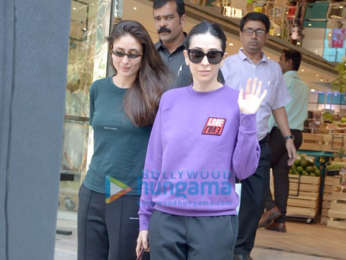 Kareena Kapoor Khan, Karisma Kapoor and Taimur Ali Khan snapped in Bandra