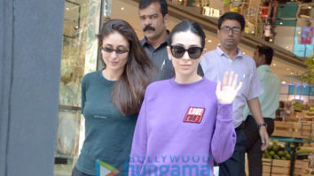 Kareena Kapoor Khan, Karisma Kapoor and Taimur Ali Khan snapped in Bandra