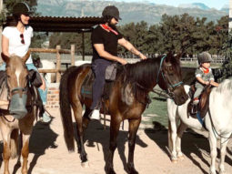Kareena Kapoor Khan and Saif Ali Khan take little nawab Taimur Ali Khan for horse riding in Cape Town