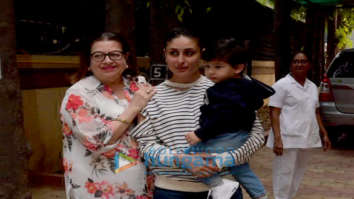 Kareena Kapoor Khan and Taimur Ali Khan snapped in Bandra