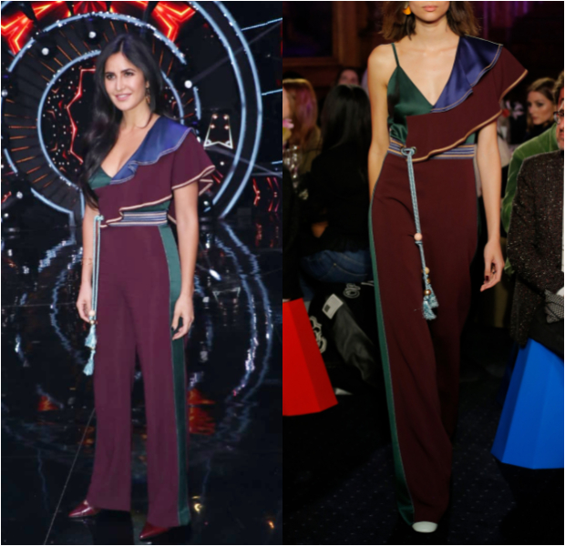 Katrina Kaif in Peter Pilotto for Zero promotions on Indian Idol 10 (4)