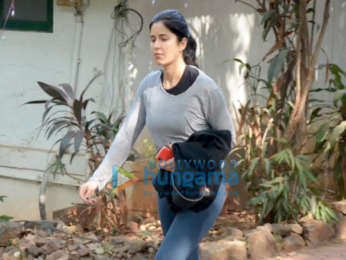Katrina Kaif snapped after dance rehearsals in Bandra