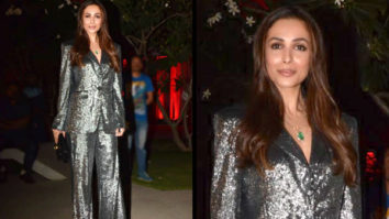 Wow! Malaika Arora gives lessons in going slick in metallic this party season, splurges Rs. 57,470!