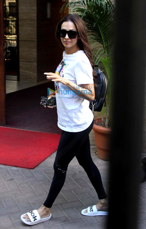 Malaika Arora spotted in Bandra