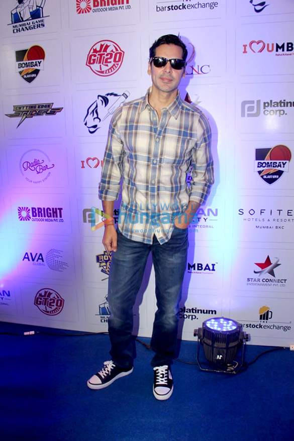 mandana karimi and dino morea snapped at super star league event 5