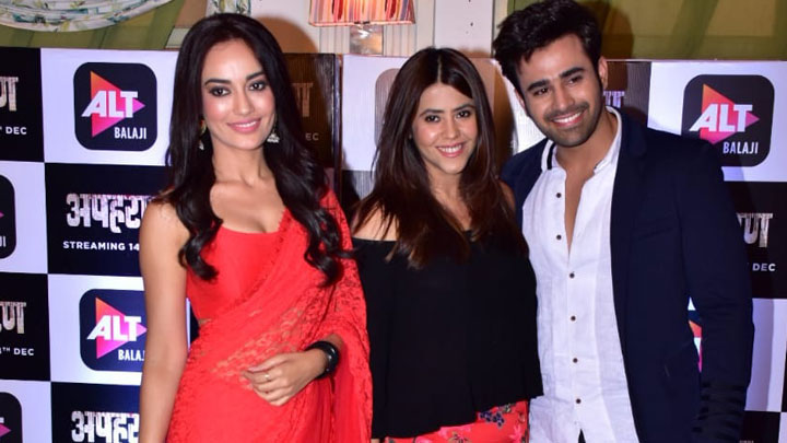 Meet & Greet with Ekta Kapoor & cast of Web-Series Apharan & Naagin 3 | Part 2