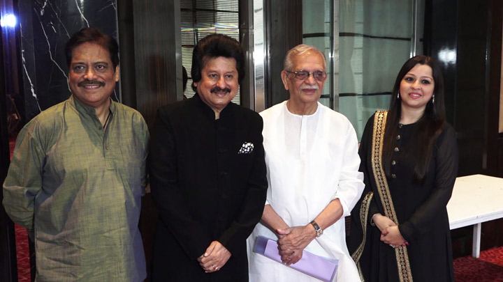 Nayaab Lamhe Poetry Album Launch by Gulzar Saab and Pankaj Udhas