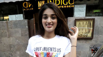 Nidhhi Agerwal spotted at Indigo