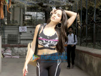 Nora Fatehi snapped at Juhu