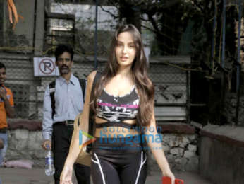 Nora Fatehi snapped at Juhu