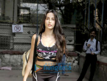 Nora Fatehi snapped at Juhu
