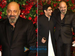 PANIPAT actor Sanjay Dutt reveals his BALD LOOK during Deepika Padukone – Ranveer Singh’s reception; reunites with ‘Circuit’ Arshad Warsi