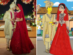 PHOTOS: Nick Jonas and Priyanka Chopra’s grand wedding gets The Simpsons makeover and the actress is loving it