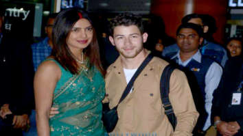 Priyanka Chopra, Nick Jonas and others snapped at the airport in Delhi