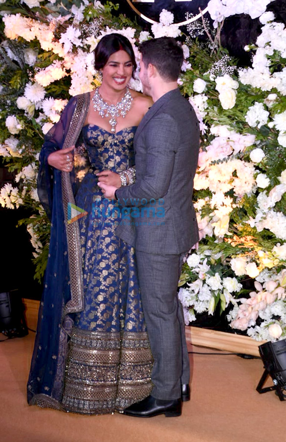 priyanka chopra and nick jonas arrive at their wedding reception at jw marriott in mumbai 4