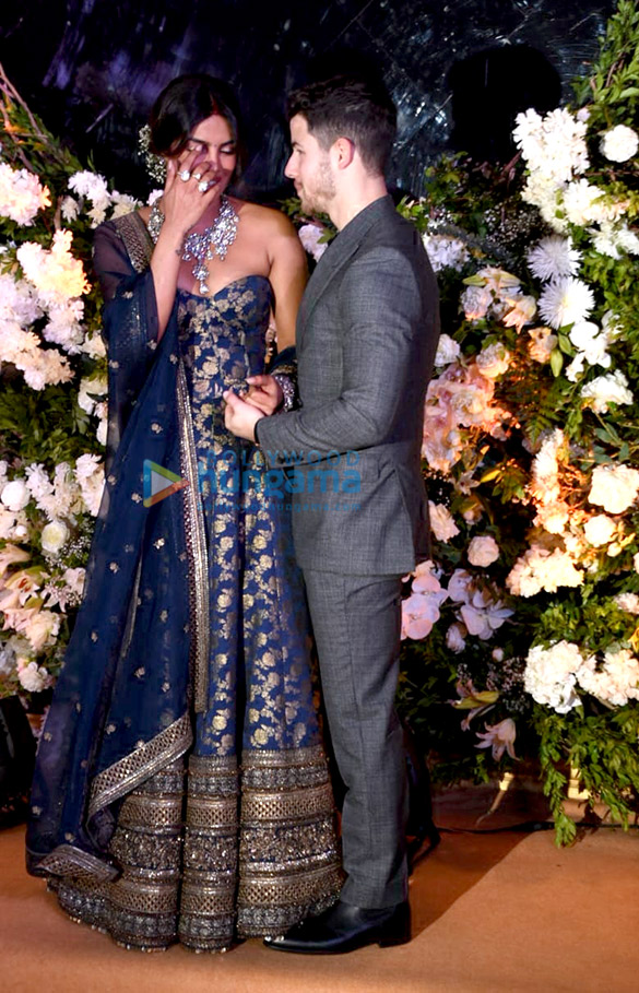 priyanka chopra and nick jonas arrive at their wedding reception at jw marriott in mumbai 6