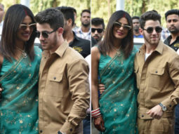 FIRST PHOTOS: Priyanka Chopra is a stunning new bride while posing with husband Nick Jonas at the Jodhpur airport