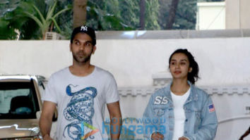 Rajkummar Rao and Patralekha spotted in Juhu