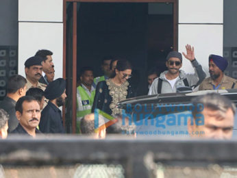Ranveer Singh, Deepika Padukone and others snapped at the airport