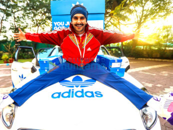 Ranveer Singh snapped for Adidas shoot at Yash Raj studios