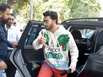 Ranveer Singh spotted in Bandra