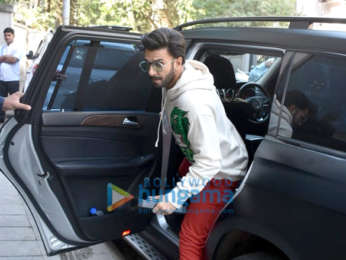 Ranveer Singh spotted in Bandra