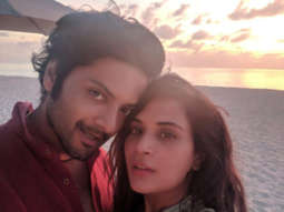 Richa Chadha gets a memorable birthday surprise from beau Ali Fazal in Maldives!