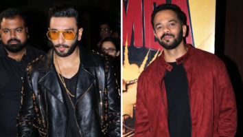 SPOTTED: Ranveer Singh, Sara Ali Khan, Rohit Shetty, Sonu at press meet of Simmba at JW Marriott, Juhu, JW