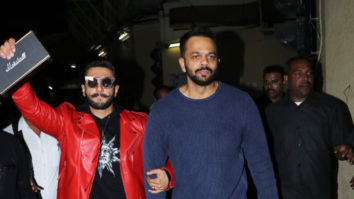 SPOTTED: Ranveer Singh and Rohit Shetty at PVR ICON for Public Response