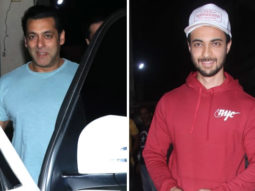 SPOTTED: Salman Khan & Aayush Sharma at Sohail Khan’s office