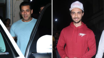 SPOTTED: Salman Khan & Aayush Sharma at Sohail Khan’s office