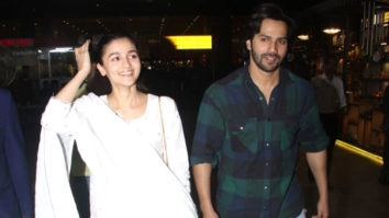 SPOTTED: Varun Dhawan & Alia Bhatt at airport