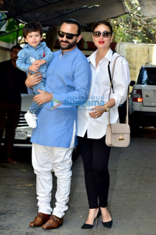 Saif Ali Khan, Kareena Kapoor Khan and others snapped at Shashi Kapoor’s residence for Christmas 2018 lunch