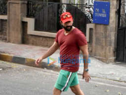 Saif Ali Khan and Taimur Ali Khan spotted in Bandra