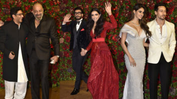 Sanjay Dutt,Tiger Shroff, Disha Patani & others at Ranveer-Deepika Wedding Reception