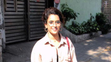 Sanya Malhotra spotted in Bandra