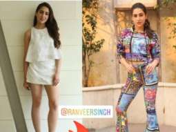 Sara Ali Khan indulges in meme war with Ranveer Singh; reveals how her style has changed after working with Simmba star