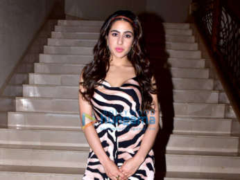 Sara Ali Khan spotted during Simmba promotions