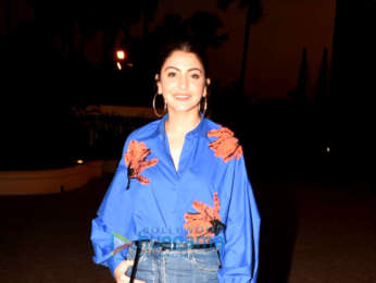 Shah Rukh Khan, Anushka Sharma, Katrina Kaif and Aanand L Rai snapped during Zero promotions at Taj Lands End, Bandra