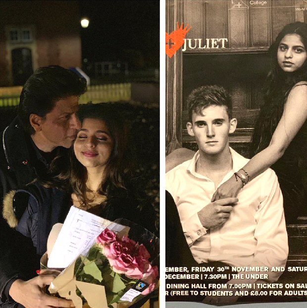 Shah Rukh Khan poses with his JULIET Suhana Khan, brims with pride as he watches her play Shah Rukh Khan poses with his JULIET Suhana Khan, brims with pride as he watches her play