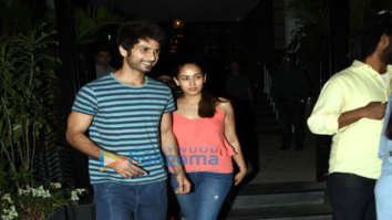 Shahid Kapoor and Mira Rajput snapped in Mumbai