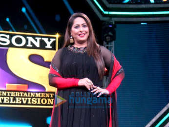 Shilpa Shetty, Anurag Basu and Geeta Kapoor snapped at the launch of Super Dancer 3
