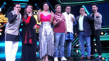 Shilpa Shetty, Anurag Basu and Geeta Kapoor snapped at the launch of Super Dancer 3