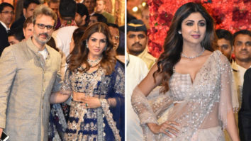 Shilpa Shetty & Raveena Tandon at Isha Ambani- Anand Piramal’s grand Wedding Celebrations