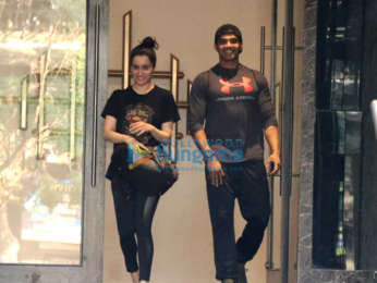 Shraddha Kapoor snapped outside the gym